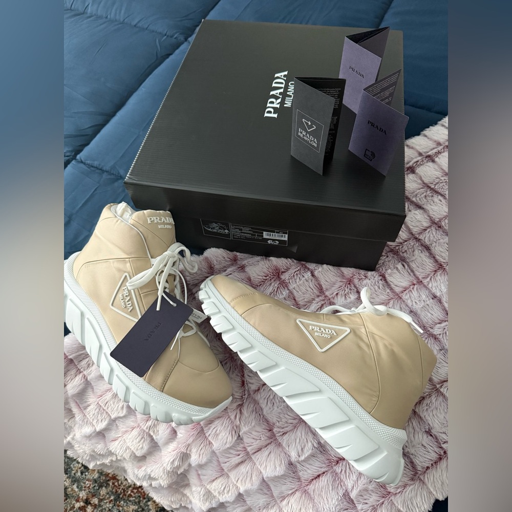BRAND NEW Prada Rush Piuma Sneakers - Picture 4 of 4
